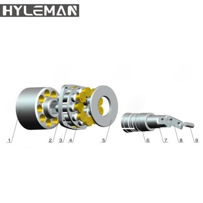 Äquivalente Toshiba PV090/PV092 Serie Hydraulikpumpenteile