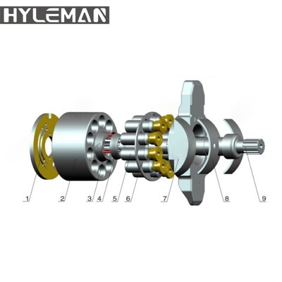 Ersatzteile für die Hydraulikkolbenpumpe NACHI-Serie PVD-2B-32L/34L/36L/38/40/42/63